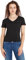 Tommy Jeans Mujer Camiseta Manga Corta TJW Slim Soft Cuello de Pico, Negro (Black), L