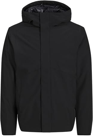 JACK & JONES Herren JJEKEEN Jacket SN Kurzjacke 12258405,Schwarz,S