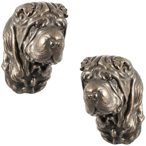Art-Dog Dog Hängende Statue - Unique Edition ArtDog Collection - Handgefertigte Hundeskulptur für Elegante Heimdekoration - Hundeschmuck für das Heim - Shar Pei