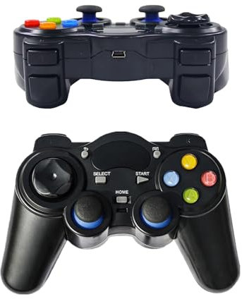Nuziku Retro Games Plug and Play, 2.4G Wireless Retro Game Console with 6-10 Meters Controlling Distance, Rechargeable Gaming Stick for PC/Android Phones, Tablets, TV Box, Smart TV