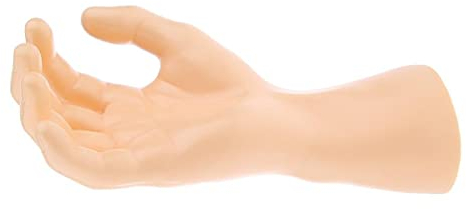 Luwecf Männliche Schaufensterpuppe Hand Arm Display Basis Frauen Handschuhe Schmuck Rechts
