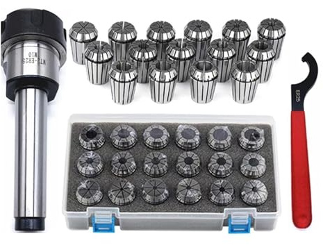 ER25 Federklemmen MTA MTB MT4 MT3 MT2 ER25 M12 Spannzange Morsegriff Kegel for Fräsen Drehwerkzeug ER25(MTB5-ER25-15pcs)