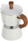 Sosoport Cafetera Manual 1 Acero Inoxidable de Usar para Casa y Oficina Preparación de Café Espresso