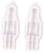 IMIKEYA Moule en Silicone pour Casse-Noisette Lot de 2 Antiadhésif pour Gâteaux et Biscuits Décoration de Noël Moules à Pâtisserie