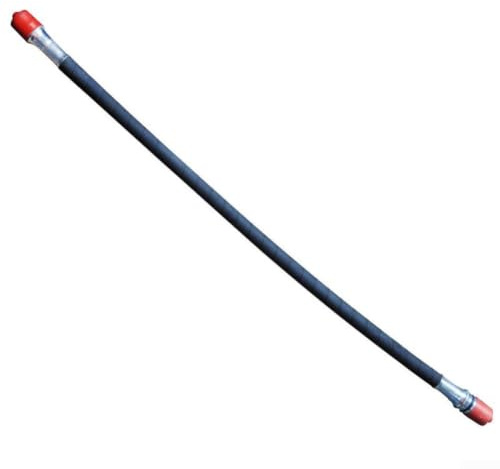 Vootnifig Albero flessibile 89 cm per tosaerba, zaino, spazzola, decespugliatore con struttura in gomma metallica estremità 29 mm (albero flessibile)