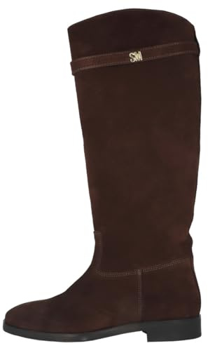 Steve Madden Damen Stiefel Novi Dunkelbraun 39