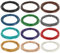 Auroris - 5m Lederband rund Ø 2 mm - Farbe wählbar - Variante: rot