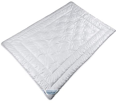 Erwin Müller Duo-Steppbett Tripolis 100% Kamelhaar Weiss Größe 200x220 cm