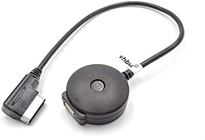 vhbw Bluetooth-Adapter USB, MMI-AMI kompatibel mit Auto, KFZ Audi A1, A3, A4, A5, A6, A8, Q5, Q7, TT