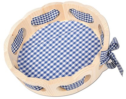 Brotkorb aus Fichte Blau