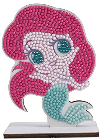 CRYSTAL ART Disney Figur mit Diamanten, Motiv: Die kleine Meerjungfrau