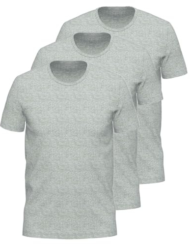 Ammann 3er Pack Close to You - Herren - Unterhemd/Shirt Kurzarm - Rundhals - Baumwolle