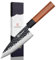 KEEMAKE Coltello Deba Pesce Professionale - Coltelli da Cucina 15 cm Giapponese Stile Taglio Pesce in Acciaio Martellata Manico Legno, Regalo Festa del Mamma