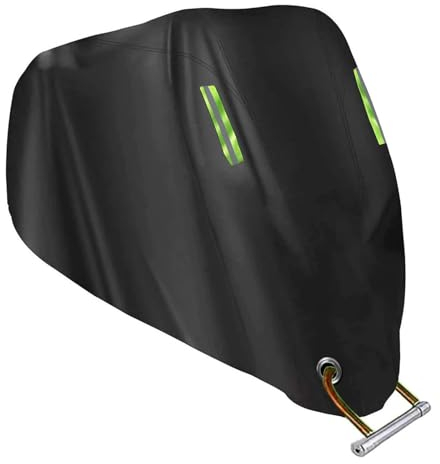 DECAIK Funda para Moto para Kawasaki Z900 Z900RS Z 900 Z900 RS, Cubierta de Motocicleta al Aire Libre Resistente al Agua y a los Rayos UV, Funda Protectora para Motocicleta