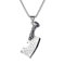 Hao Wu Xuan Corda Catena Vichingo Collana Uomo retrò Cool Coltello Pendente con sintesi Catena Charms Mannaia di Carne Gioielli Fatti A Mano Regali Regalo