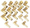 Fit Hose I.D 8mm/10mm Barbed x M8 M10 M12 M14 M16 Metric Male Elbow Brass Coupler Fitting RNUMLIGH(M12x1.75-8mm Barbed)