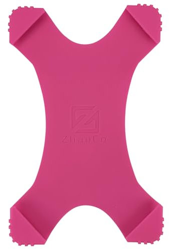 ZhaoCo Universal Anti-Rutsch Silikon Handschlaufe Griff Halter Fingerhalterung für 6 / 6,8'' / 7'' Kindle eReader/Kobo/Sony Ebook - Fuchsia