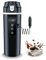 Car Kettle 12V/24V Kettle for Car, Travel Kettle Car with Cigarette Lighte and LCD Display Adjustable Temperature, Automatic switch off, 500ml Electric Heating Cup for Cars and Trucks