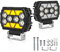 antom 2 Stück LED Arbeitsscheinwerfer 168W 9-60V 18000 Lumen led Scheinwerfer IP68 Wasserdicht 4.5 Zoll zusatzscheinwerfer für Traktoren,ATV, Outdoor-Enthusiasten,Nachtarbeit auf Baustellen