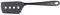 Fiskars Espátula con Bordes Afilados y Cabeza asimétrica, Essential, Plástico, Longitud: 29 cm, Negro, 1079060