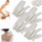 Garshana Gloves Raw Silk Massage Gloves, Garshana Handschuhe Rohseiden-Massagehandschuhe, Garshana Seidenhandschuhe, Peeling-Duschhandschuhe für Körper und Gesicht (4stück)
