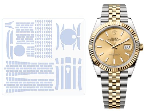 Schutzfolie für Rolex Datejust 41 mm 126331 126333 126334 Jubilee Armband | Transparente Haut Vollständige Uhr Body Cover schutzfolie (2 Stück)