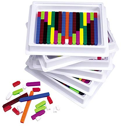 Learning Resources Cuisenaire Rods Plastic Connecting Classroom Set