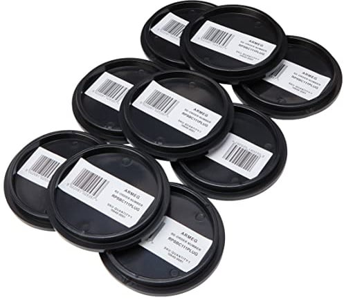 Armeg SBC111PLUGX10 111mm Plugs (Pack of 10), Black