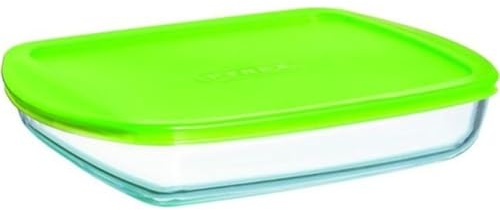 Pyrex Cook & Store Rectanglular Dish + Lid (28x20cm) 1.6L