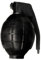 Toyland® Kids Army Toy Black Handgranate - Mit Blinklicht & Sound - Rollenspiel