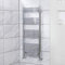 NRG Curved Heated Towel Rail Radiator Bathroom Central Heating Ladder Warmer Rad 1200x500mm Chrome