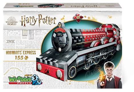 Wrebbit3D , Harry Potter: Mini Hogwarts Express (155pc) , 3D Puzzle , Ages 12+