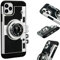 None Brand Ful Emily Paris Phone Case Vintage Camera, 3D Phone Case Silicone Cover with Lanyard Drop-Proof Shock-Resistant Durable for Phone 7 8 11 Pro X Max Xs Xr (Phone 11)