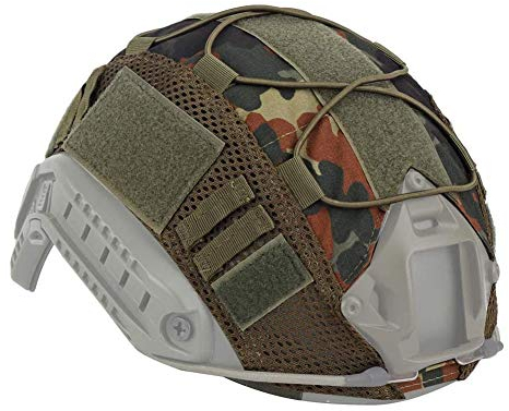 Apofly 1PC Helmüberzug Mesh-Helm Überzug Helm Überzug Helm Zubehör für Outdoor-Airsoft Paintball-Gang-Tarnung