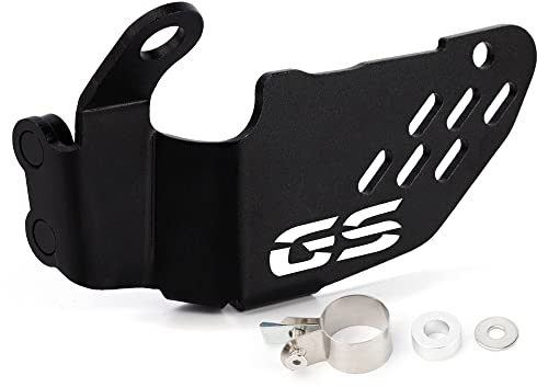 Modeer Für BMW R1200GS LC Adventure 2013-2022 R1250GS Adventure HP 2019-2022 Sturzschutz Schalterschutz Seitenständer abdeckung r1200gsa r1250gsa r1250 gs hp r1200 adv Zubehör (Schwarz)