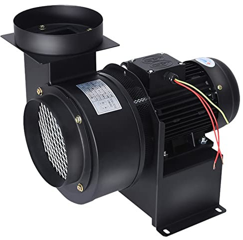 Absauganlage Absaugung Baulüfter Baugebläse Späneabsauganlage Rohluftentstauber Holzbearbeitungsmaschinen für Werkstatt und Baustelle (Color : 370W)