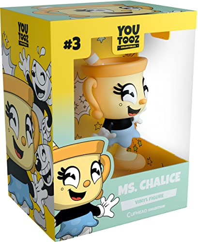Youtooz Cuphead Ms. Kelch Figur - 11,4 cm Vinyl-Figur aus der Cuphead Collection