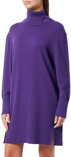 BOSS Damen C_fimalaya Knitted Dress, Open Purple551, M EU