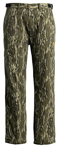 SCENTBLOCKER Shield Series Fused Cotton Pants, Hunting Pants for Men (MO Bottomland Original, Medium)