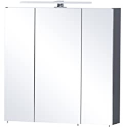 Schildmeyer Kent Spiegelschrank 153913, Nachtblau, 70 x 16 x 74,8 cm