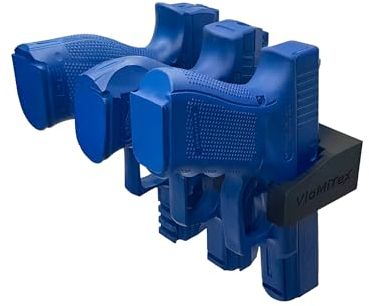 VlaMiTex H1 Waffenschrank Pistolen Halterung für Waffentresor (Für 3 Pistolen - P3)