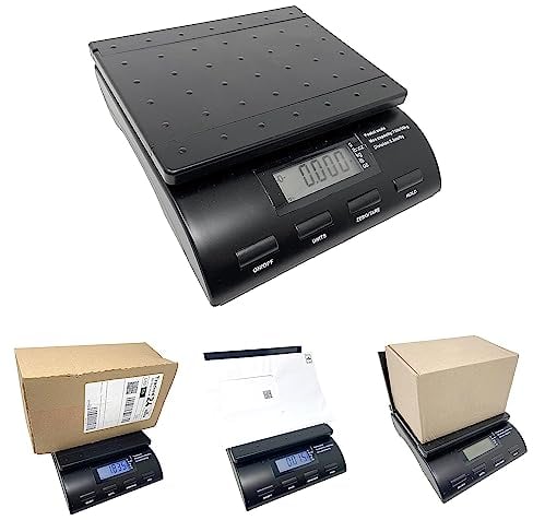Digital Postal Scales - Electronic Weighing Scale for All Parcels and Postage - UP to 36 KG - Know Your Box and Letter Weight - Large or Small Boxes - Send Parcel with Confidence