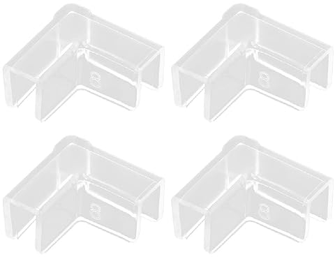 Aquarium Zubehör Fish Tank Edges Protector DIY Protective Edges Crashproof Acrylic Replacement Edges Protector Fish Tank Corner Protector Corner Fish Tank Corner Fish Tank Stand Aquarium Fish Tank
