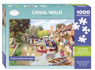 Otter House Gift Jigsaw Puzzle 1000 Piece- Canal Walk