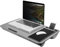Holdfiturn Laptop Tray 57.5x30.5x6cm Lap Desk for Laptop - Large Laptop Stand with Cushion Suitable for Bed and Sofa Includes Mouse Pad Space-Saving Design