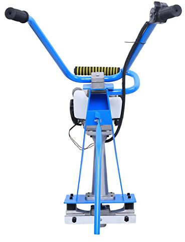 Machine vibrante pour ciment, 4 temps, 35,8 cm³, plaque en acier épaisse, pour maisons, tunnels