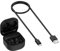 Estuche Cargador para Samsung Galaxy Buds FE (SM-R400), Estuche Cargador para Auriculares Inalámbricos de Repuesto, Carga por Cable e Inalámbrica, Auriculares NO Incluidos (Negro)