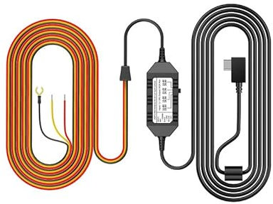 VIOFO HK5 Acc Hardwire Kit, USB-C Hard Wire Kit for VS1 Dash Cam Car Camera, Low Voltage Protection for Parking Mode