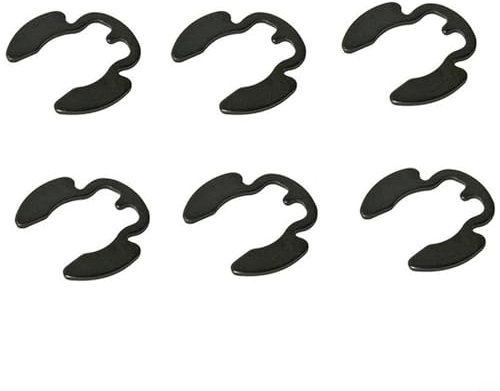 Gbtdoface Il morsetto ad anello in metallo garantisce sicurezza e affidabilità con 812000029 morsetto ad anello per trattore da giardino 12000029 (6 pezzi)