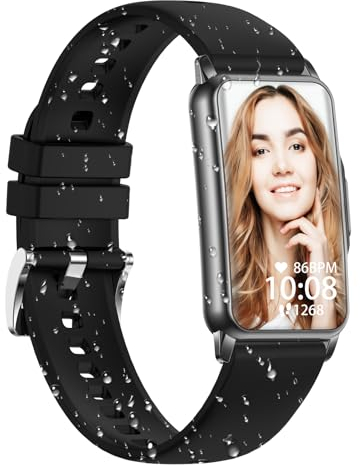 smartwatch da donna, contapassi, orologio IP68, impermeabile, fitness tracker con 123 modalità sportive, orologio fitness da donna con cardiofrequenzimetro SpO2, monitoraggio del sonno, controllo